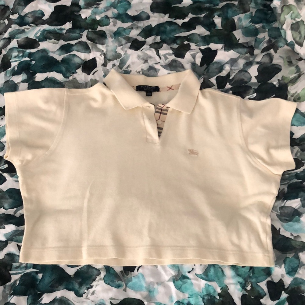 Burberry Cropped Polo L